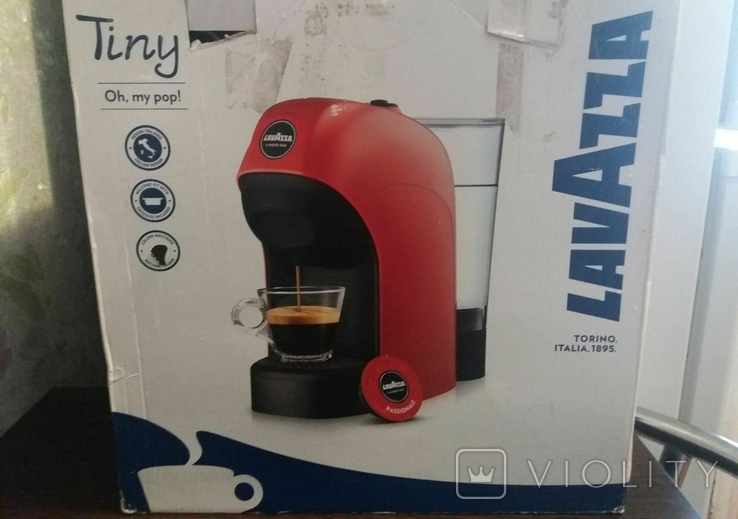 Кофеварка Lavazza A Modo Mio Tiny LM800, кофемашина капсульная, фото №2