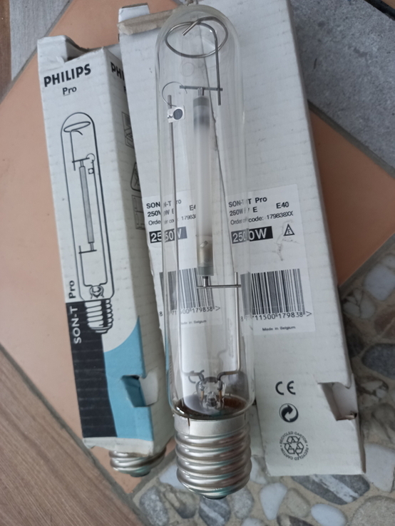 Лампа натриевая Philips 250 W Son-T Pro, фото №5