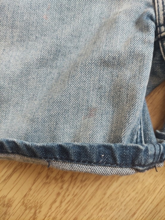Стильний джинсовий комбінезон шортами, фото №4