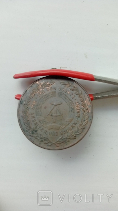 Медаль ГДР, фото №8