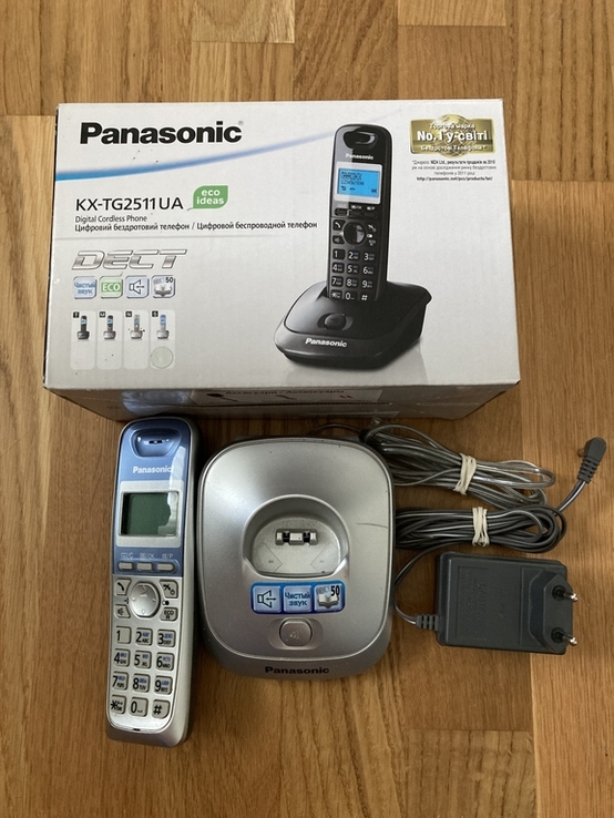  Радиотелефон Panasonic KX-TG2511UAS Silver, numer zdjęcia 2
