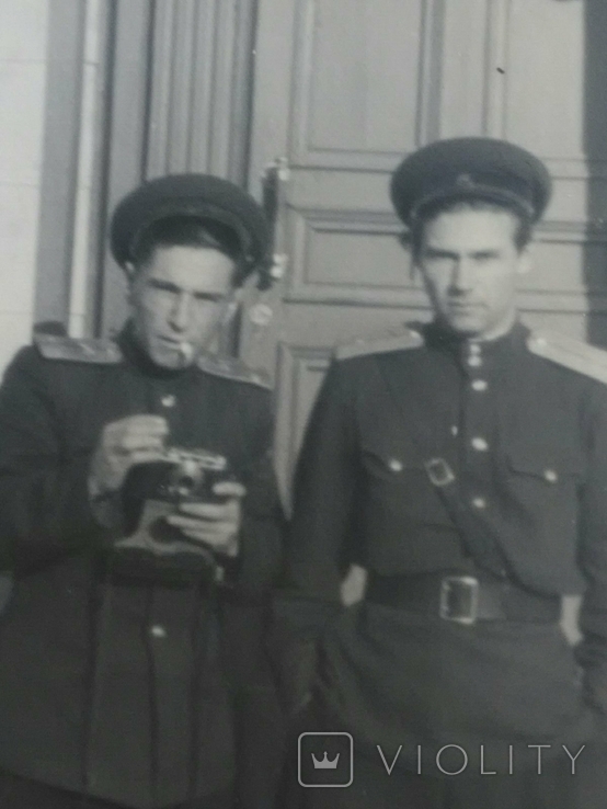 Офицеры и фотоаппарат " Зоркий". 1950год., фото №4