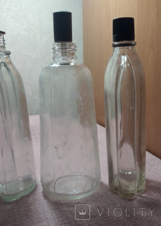 Бутылочки флаконы под парфюмерию + пробка, фото №4