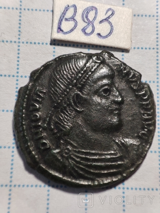 Рим.Император Иовиан.363-364 г.г.н.э.Бронза., фото №5