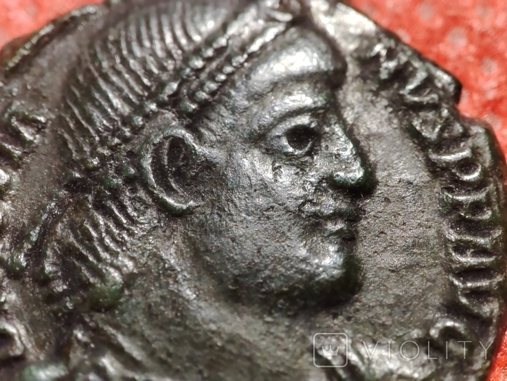 Рим.Император Иовиан.363-364 г.г.н.э.Бронза., фото №13