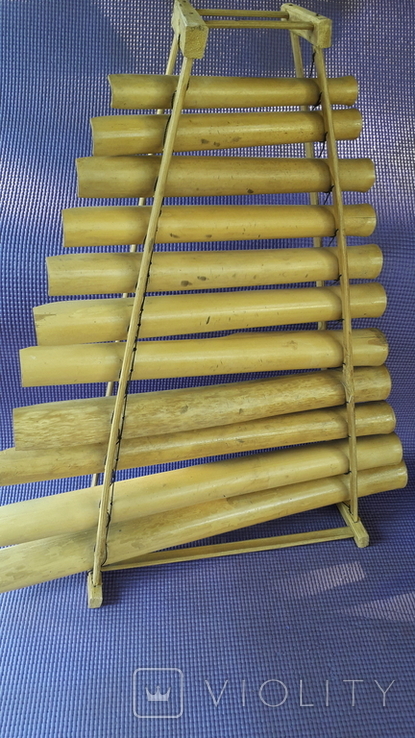 Ксилофон из бамбука