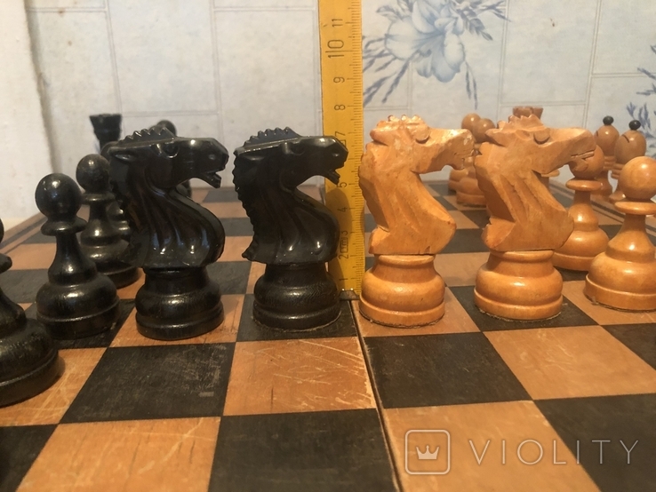 Крупные деревянные советские шахматы, photo number 8