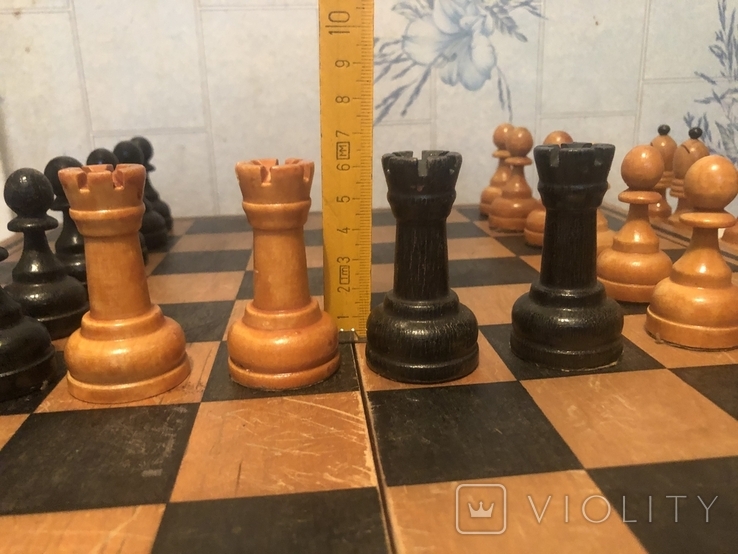 Крупные деревянные советские шахматы, photo number 9