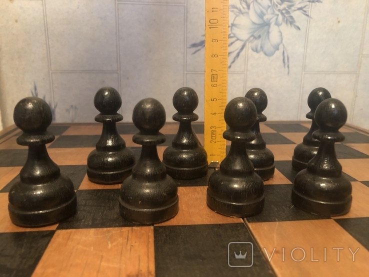 Крупные деревянные советские шахматы, photo number 11
