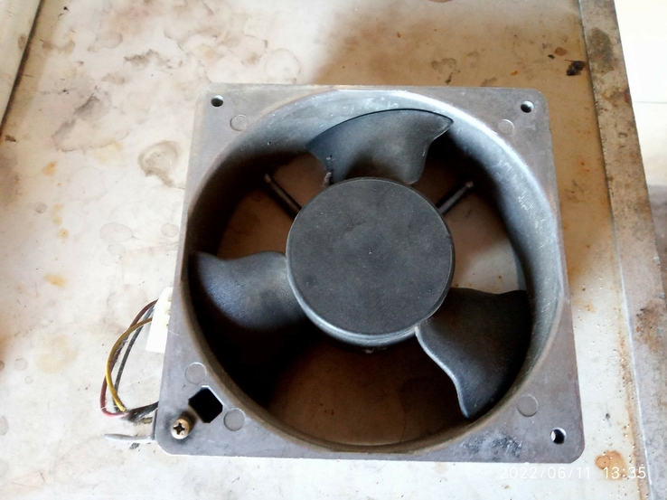 Вентилятор кулер cooler охлаждение 24В 24V 120х120 мм 0.39А, фото №2