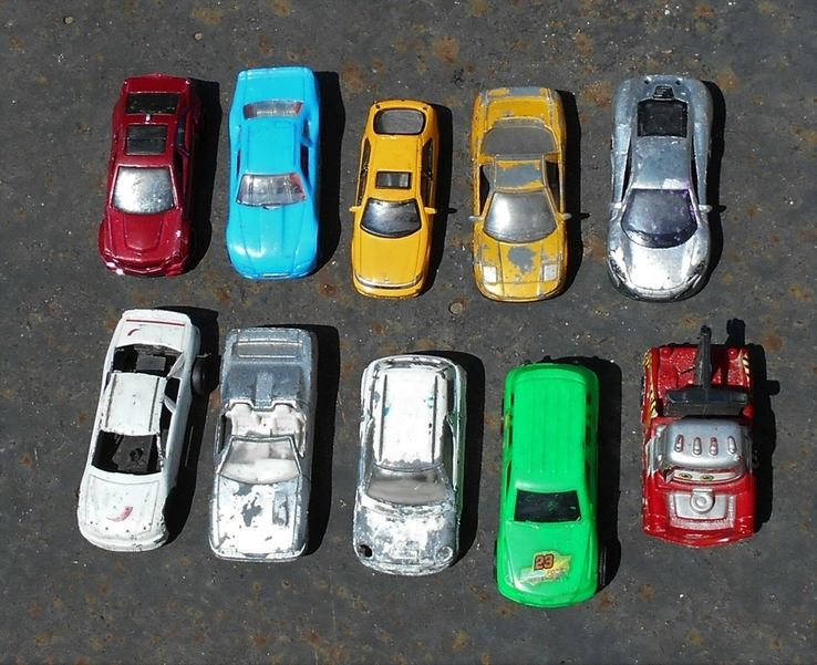 Машинки модельки 10 шт.производство Тайланд,Малазия,Китай,, photo number 2