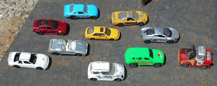 Машинки модельки 10 шт.производство Тайланд,Малазия,Китай,, photo number 4