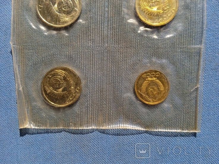 Годовой набор монет СССР 1989 год ММД, фото №7