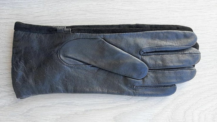 Женские демисезонные замшевые перчатки Karbini, фото №4