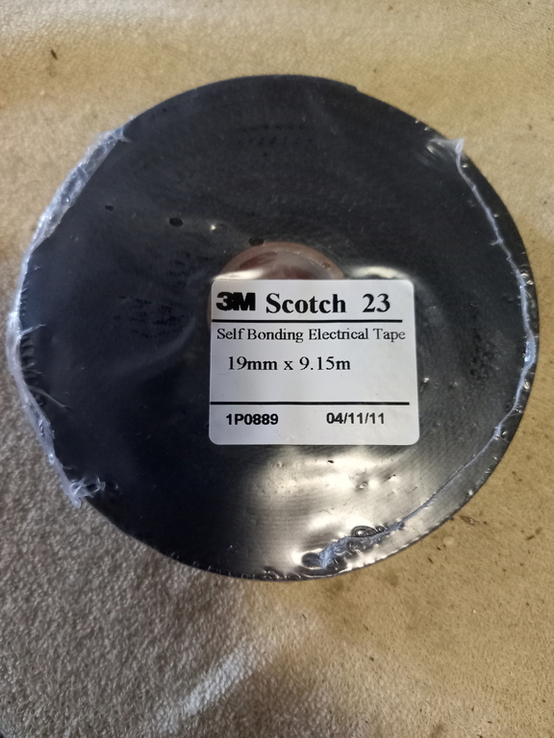 3M Scotch 23 самовулканизирующаяся изолента., фото №2