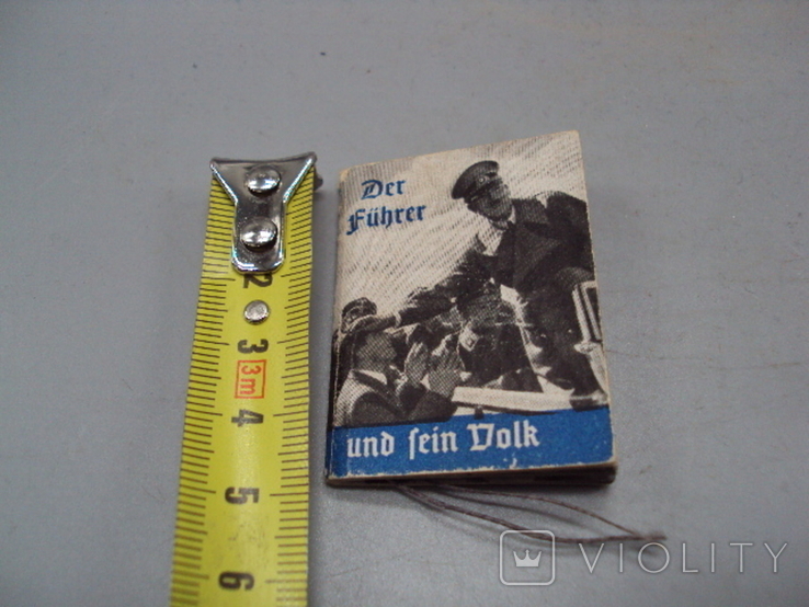 Памятка пропаганда Рейх солдату карманная книжечка прокламация Фюрер и его люди, фото №2