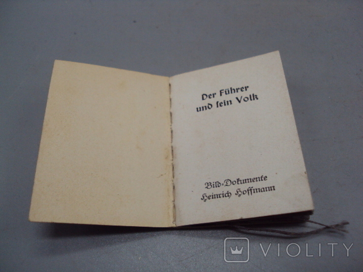 Памятка пропаганда Рейх солдату карманная книжечка прокламация Фюрер и его люди, фото №3