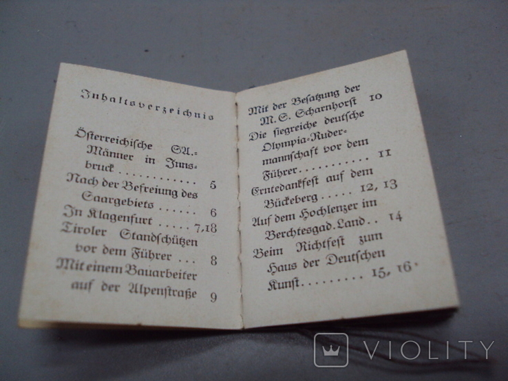 Памятка пропаганда Рейх солдату карманная книжечка прокламация Фюрер и его люди, фото №4