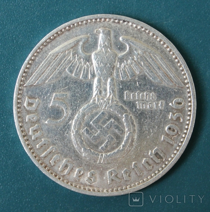 5 марок 1936(J), фото №2