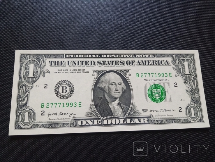 1 доллар  2017г.