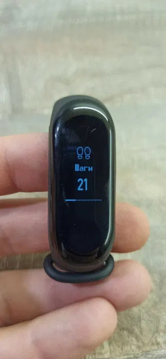 Mi Band 3 фитнес браслет, смарт часы, фото №5