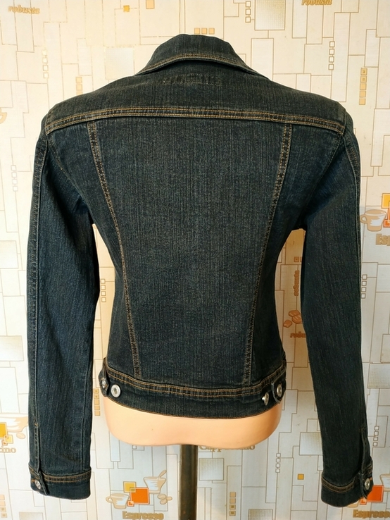 Куртка джинсовая S.OLIVER стрейч коттон р-р 34 (состояние!), фото №7