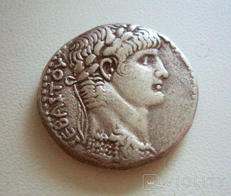 Нерон, тетрадрахма *Антиохия *2, фото №2