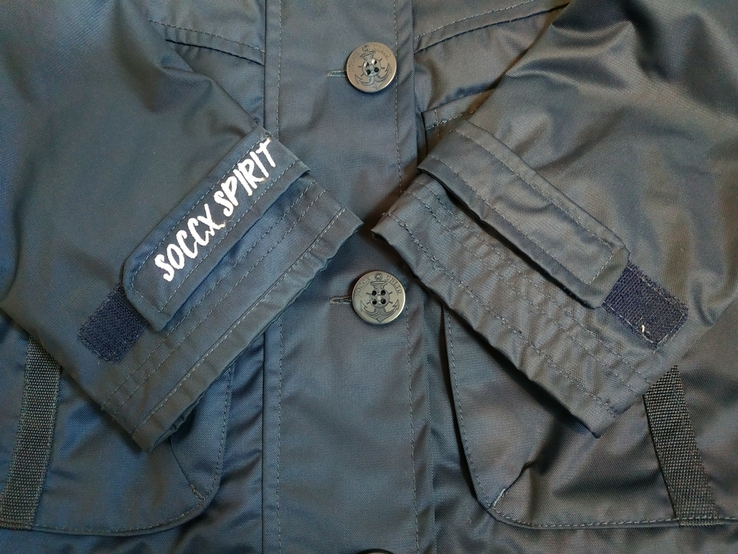 Куртка легкая. Ветровка SOCCX p-p 36(S) (состояние нового), фото №9