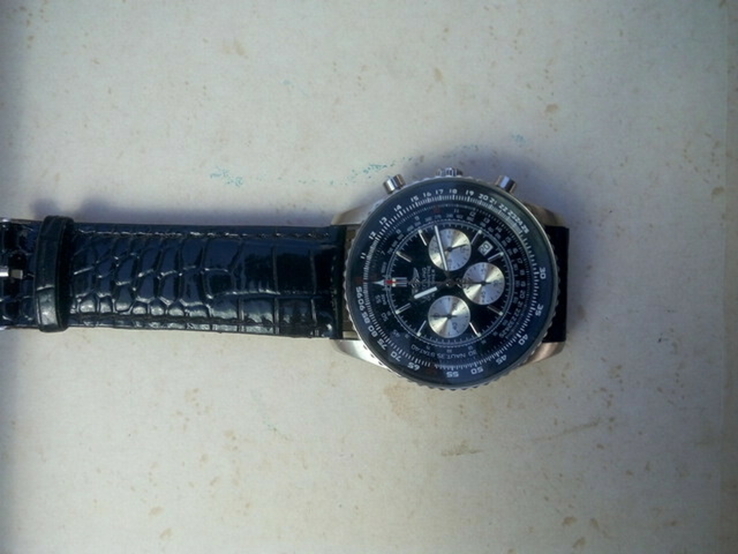 Часы Breitling chronometre navitimer Е17370 на ходу все работае, фото №8