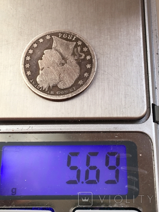25 центов 1894 год см. видео обзор, фото №8