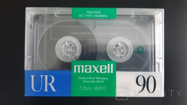 Касета Maxell UR 90 (Release year: 1988-89) #2