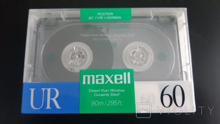 Касета Maxell UR 60 (Release year: 1988-89) #2