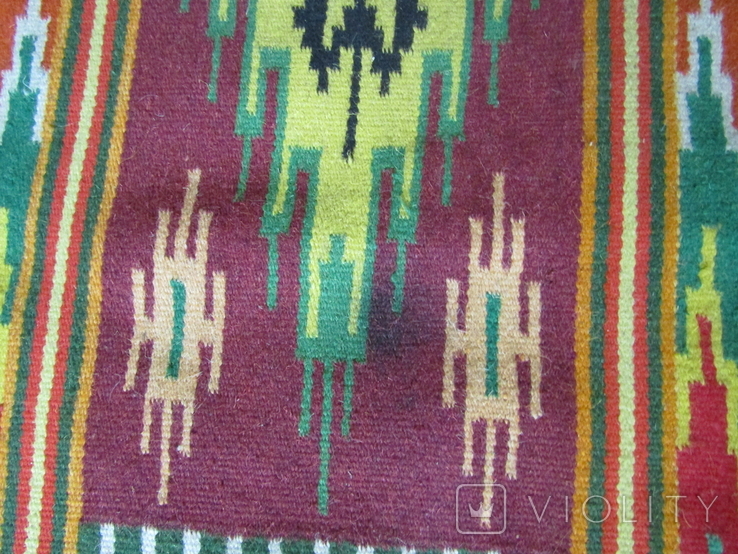 Старовинний шерстяний килим., фото №9