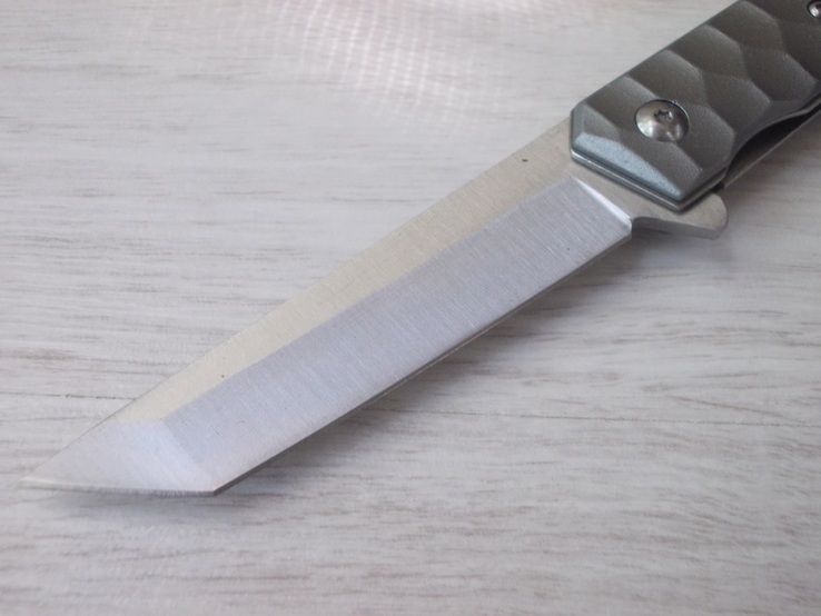 Нож складной JinJun Grafit Tanto 2714, фото №5