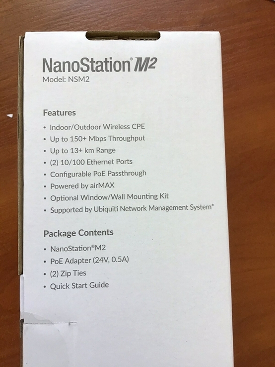 Точка доступу Ubiquiti NanoStation M2, numer zdjęcia 4