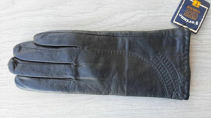 Женские зимние кожаные перчатки Fortune (2), фото №3