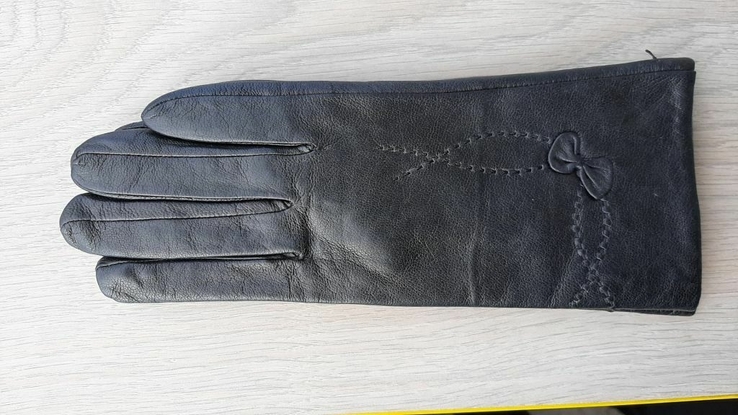 Женские зимние кожаные перчатки Fortune (2), фото №4