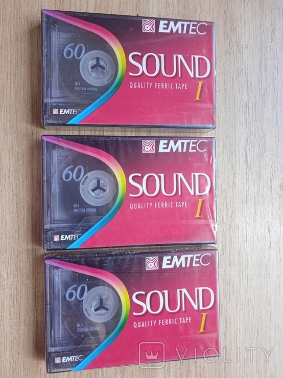 Кассеты для магнитофона EMTEC , в упаковке