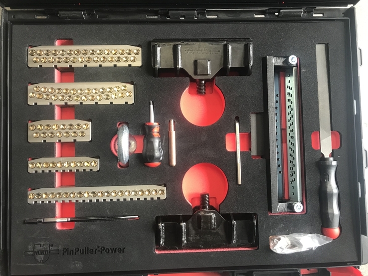 WURTH набор pin puller для удаления вмятин силовая установка, фото №2