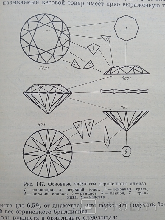 Технология обработки алмазов в бриллианты Епифанов Песина Зыков 1971 год, фото №9