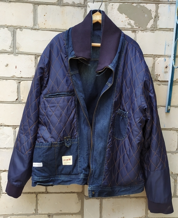 Фирменная куртка с теплой подстежкой.68-70 размер, фото №4