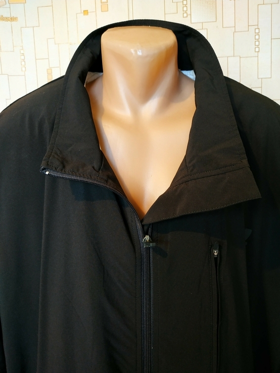 Куртка легкая. Ветровка c отстегивающимися рукавами DRESSMANN p-p 7XL, фото №4