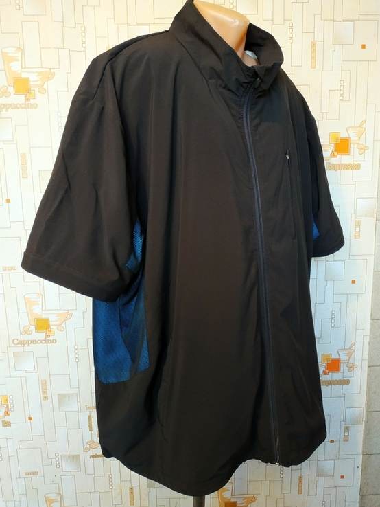 Куртка легкая. Ветровка c отстегивающимися рукавами DRESSMANN p-p 7XL, фото №7