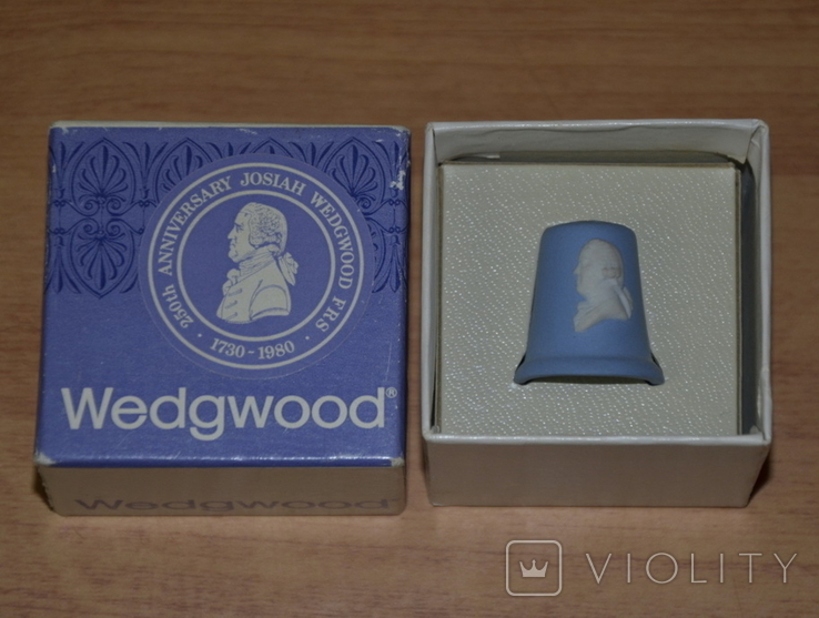 Напёрсток wedgwood в оригинальной коробке, фото №2