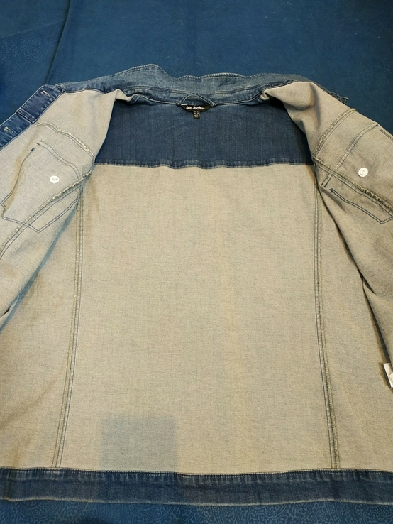 Куртка джинсовая женская ULLA POPKEN коттон стрейч р-р 62, фото №9