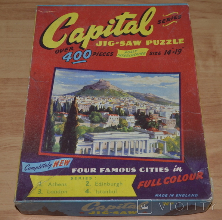 Пазл Винтаж 1960х Capital №1, фото №2