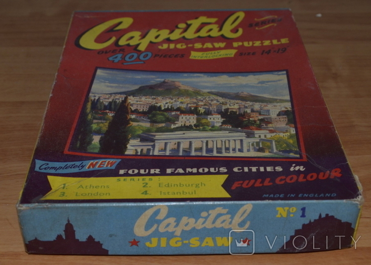 Пазл Винтаж 1960х Capital №1, фото №3