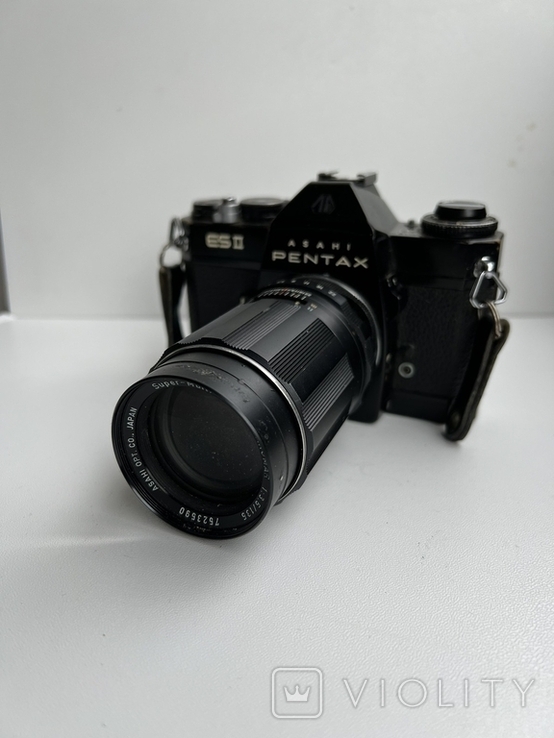  Фотоапарат Asahi Pentax ES2 обьектив Takumar 1:3.5 / 135