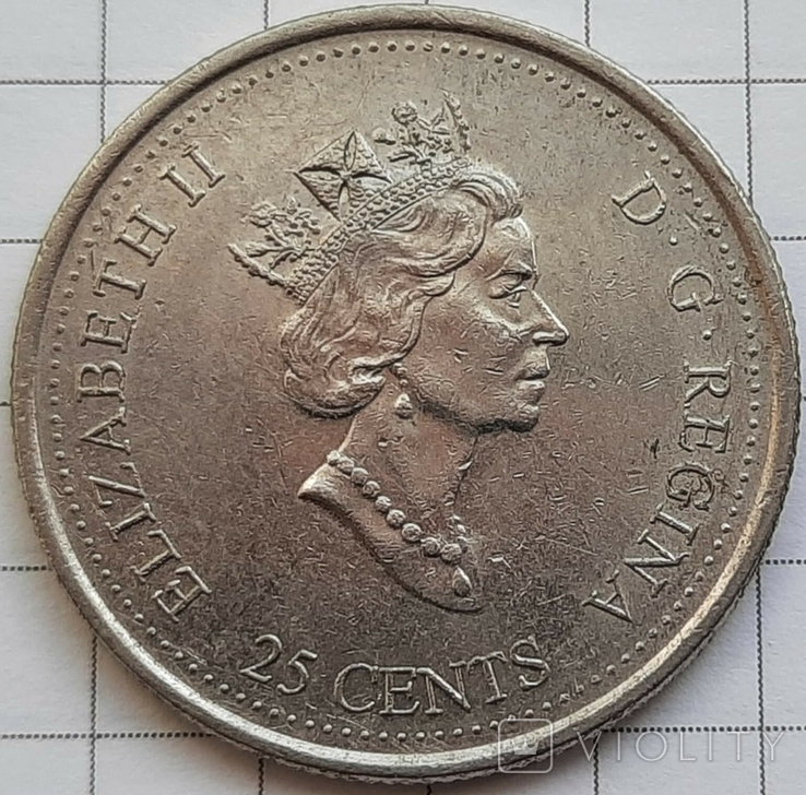 Канада 25 центов, 2000 Достижения, фото №3