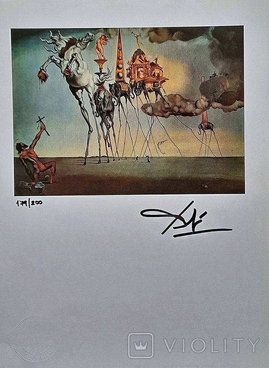 Salvador Dali. С экспертизой., фото №2